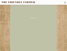 Tablet Screenshot of friendlyfarmer.co.uk